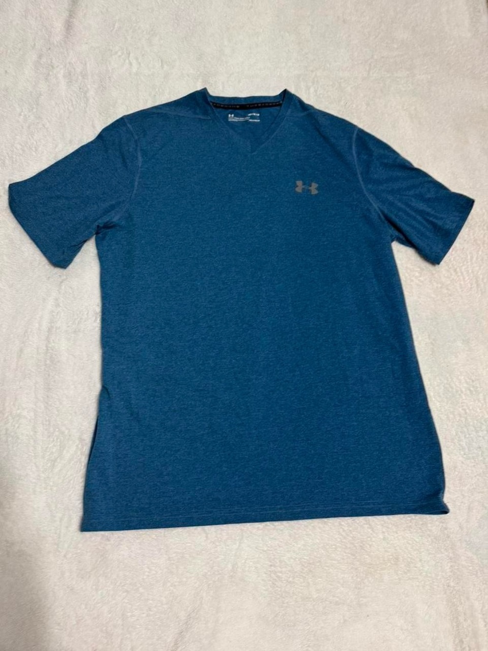 Under Armour Teal-Blue Short Sleeve Athletic Tee